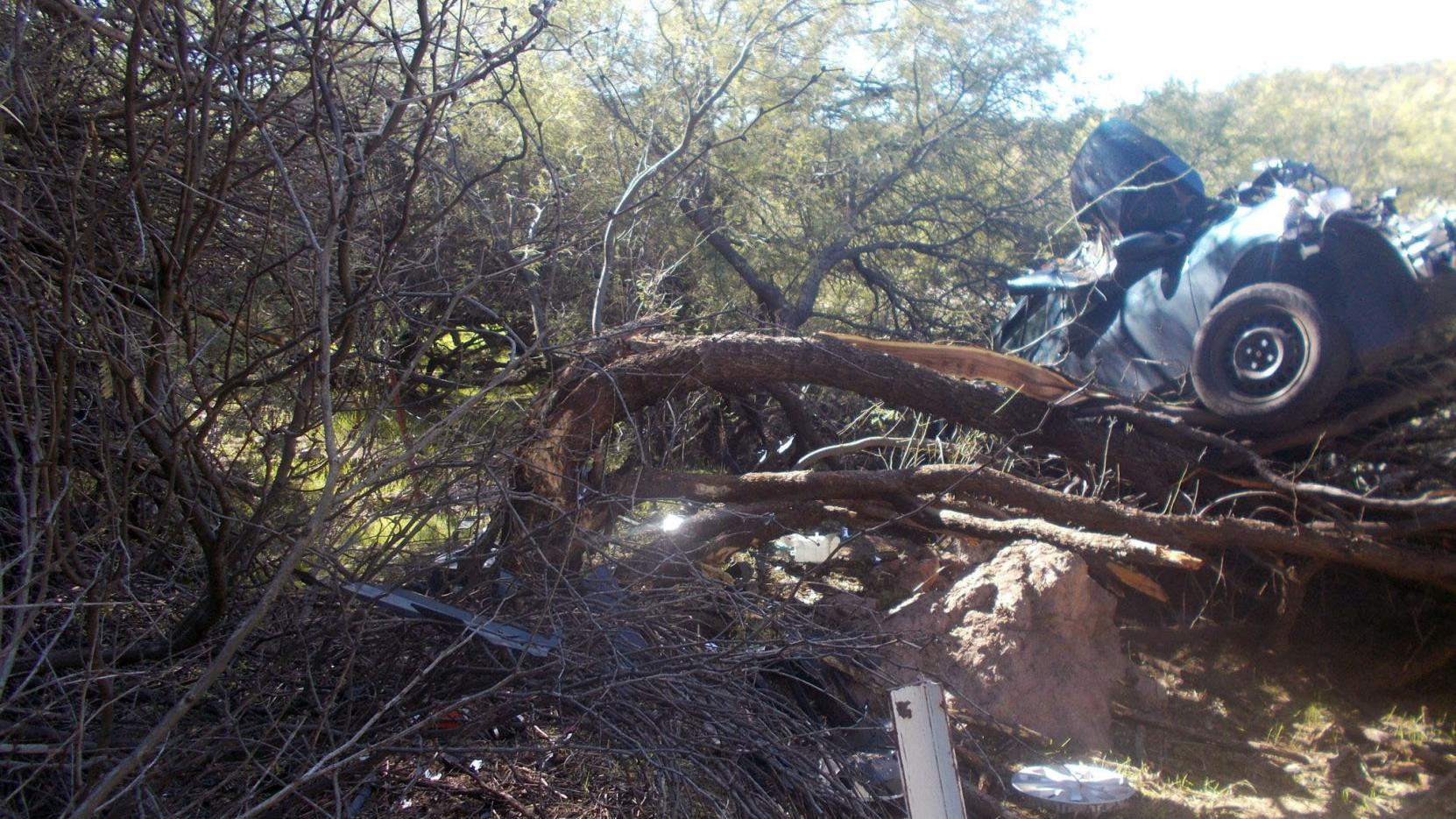 Injured woman rescued 6 days after car crash in Arizona